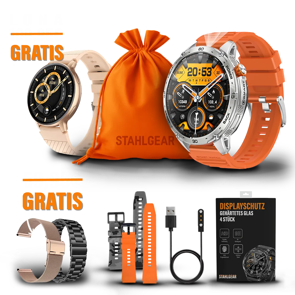 Zeus 2.0 Zubehör Packet + Gratis Frauen Smartwatch
