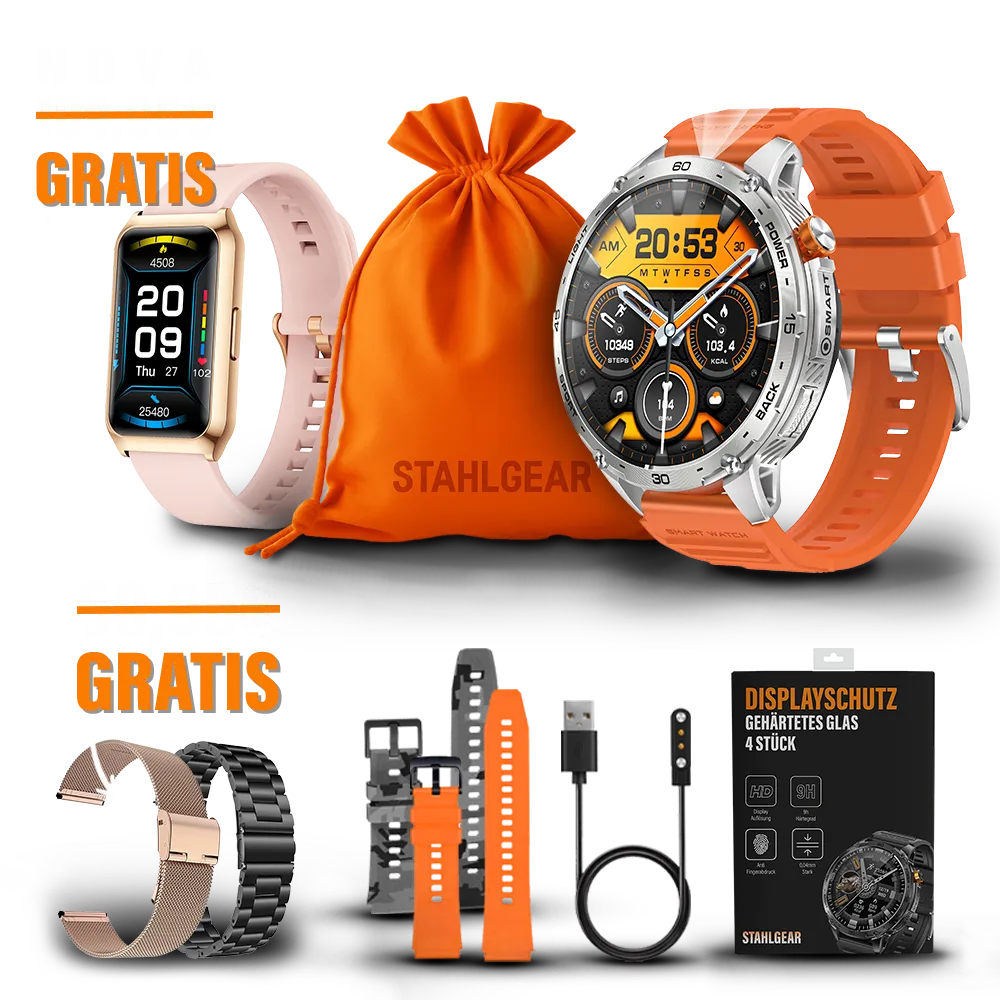 Zeus 2.0 Zubehör Packet + Gratis Frauen Smartwatch