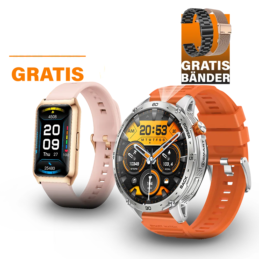 Zeus 2.0 + Gratis Frauen Smartwatch