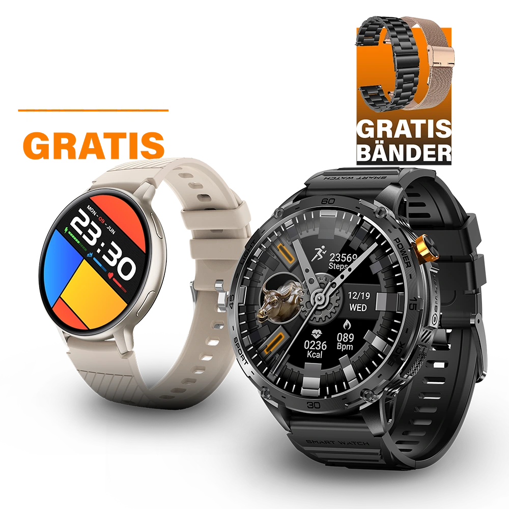 Zeus 2.0 + Gratis Frauen Smartwatch