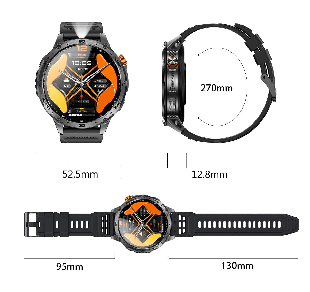Zeus 2.0 Smartwatch - Das Original
