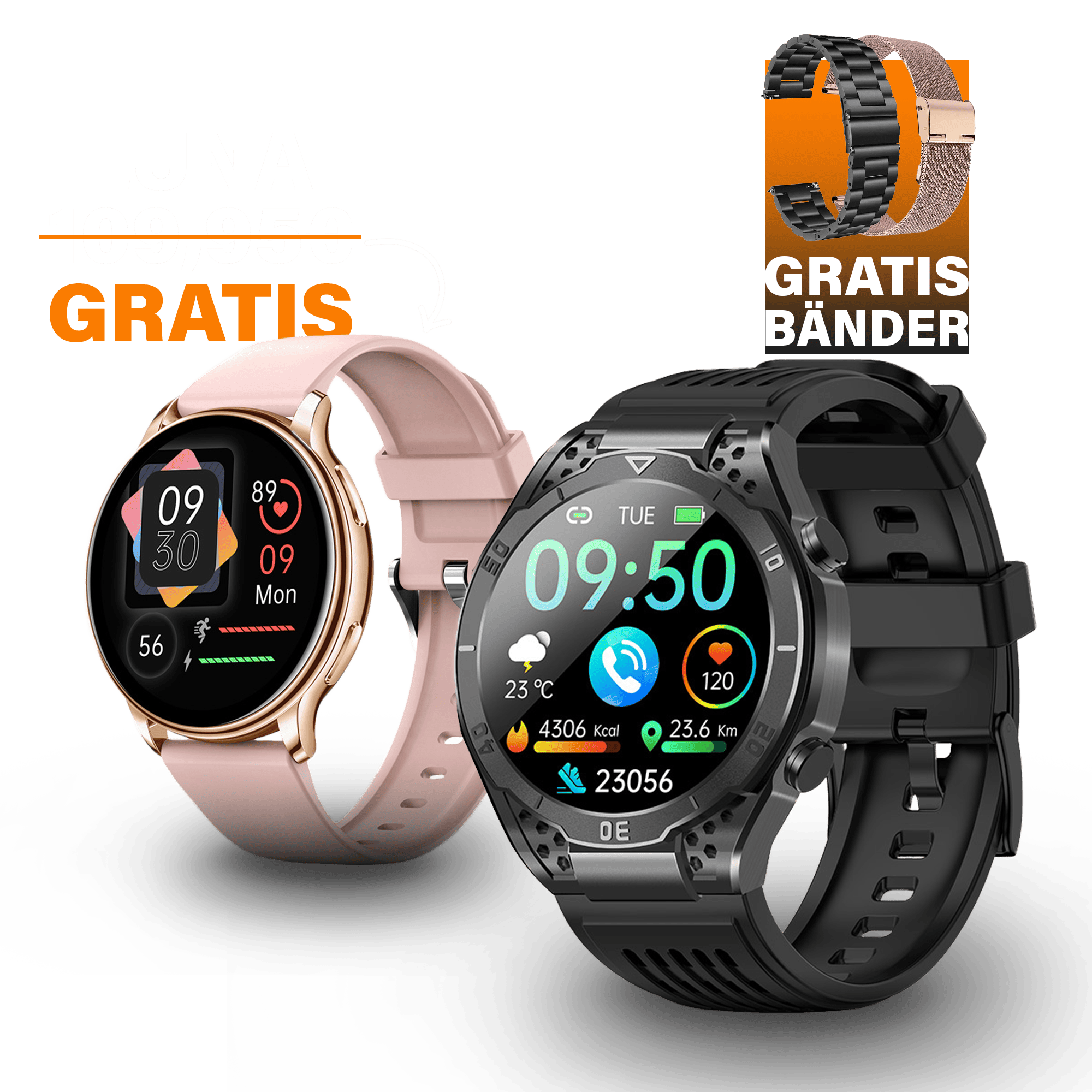 Apollo + Gratis Luna Smartwatch