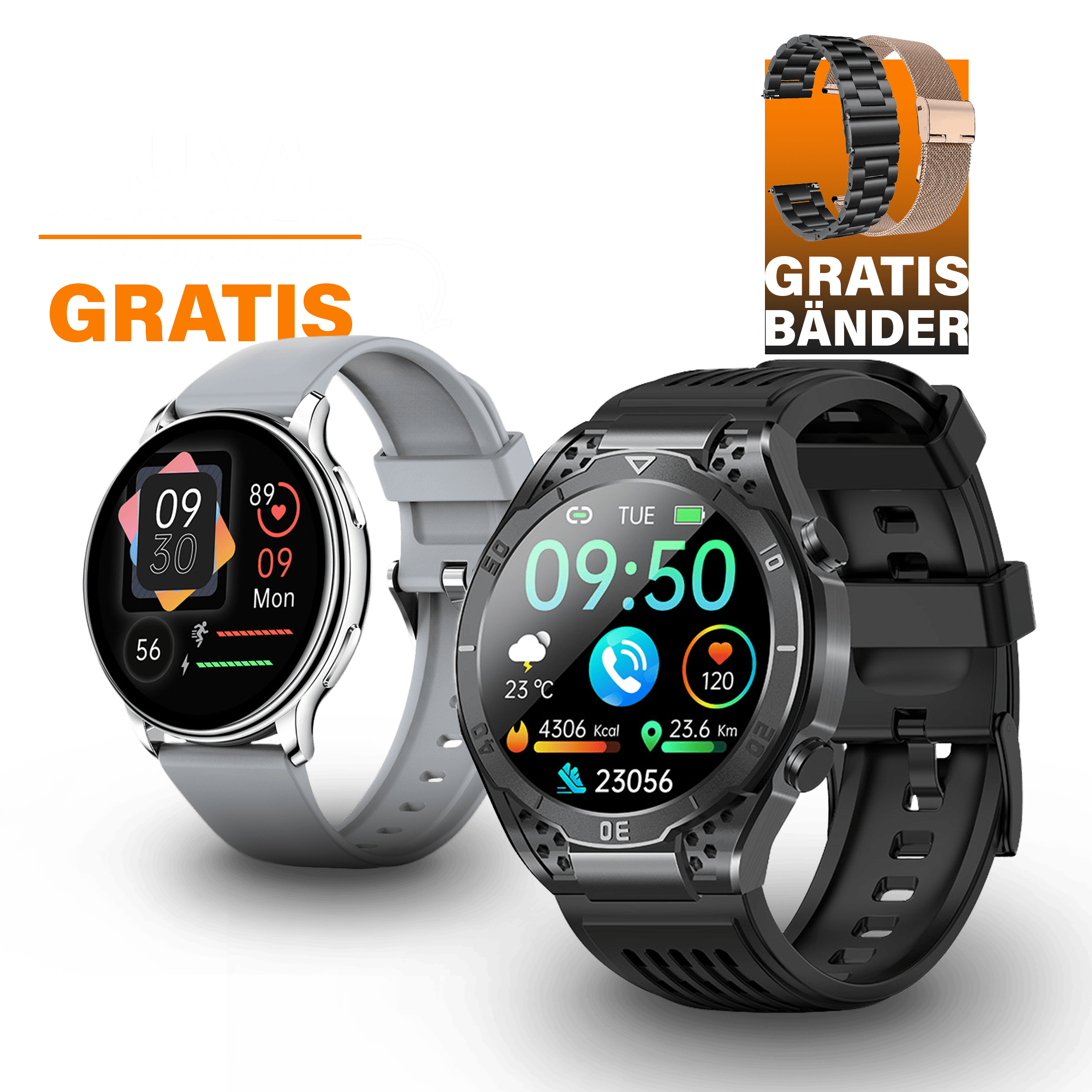 Apollo + Gratis Luna Smartwatch