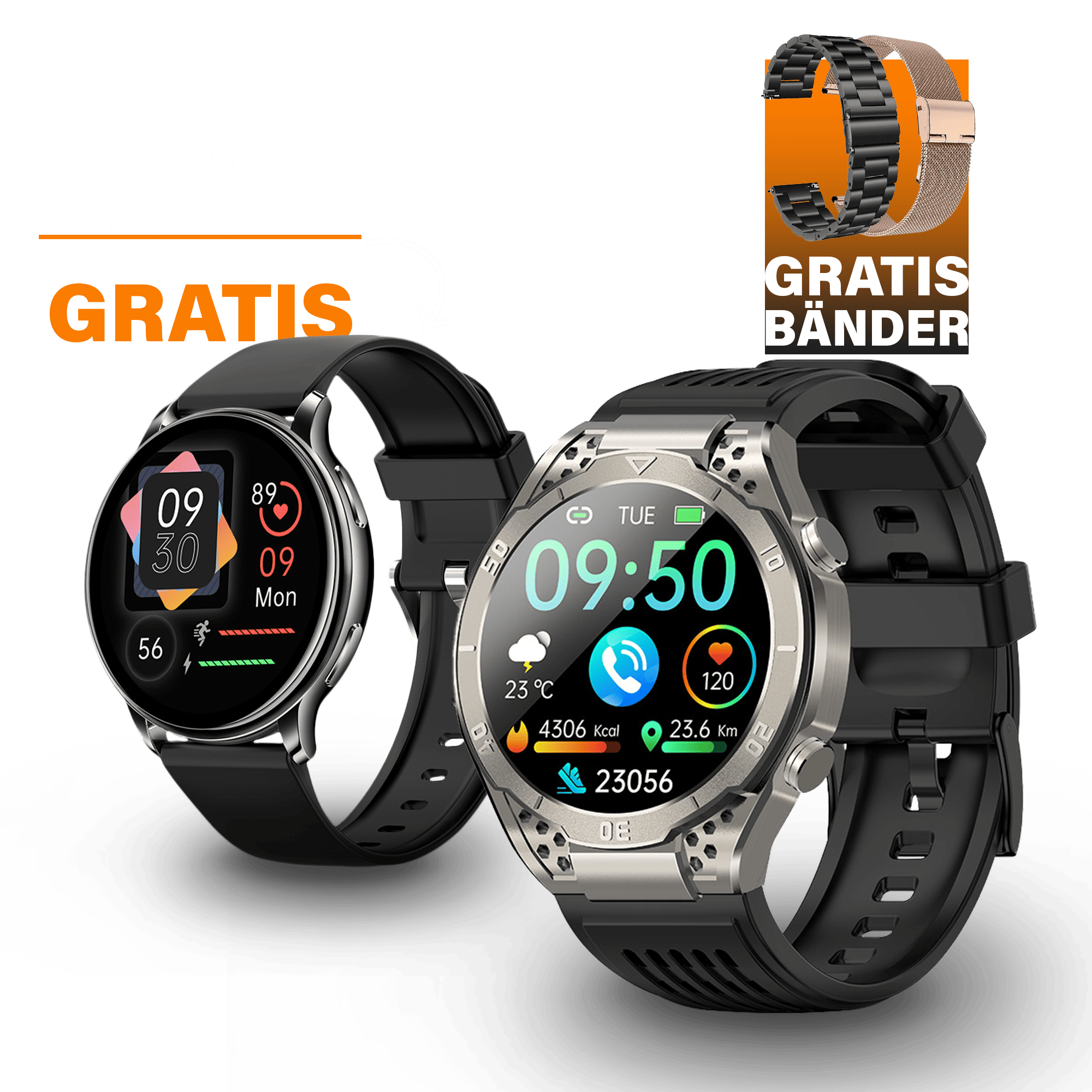 Apollo + Gratis Luna Smartwatch