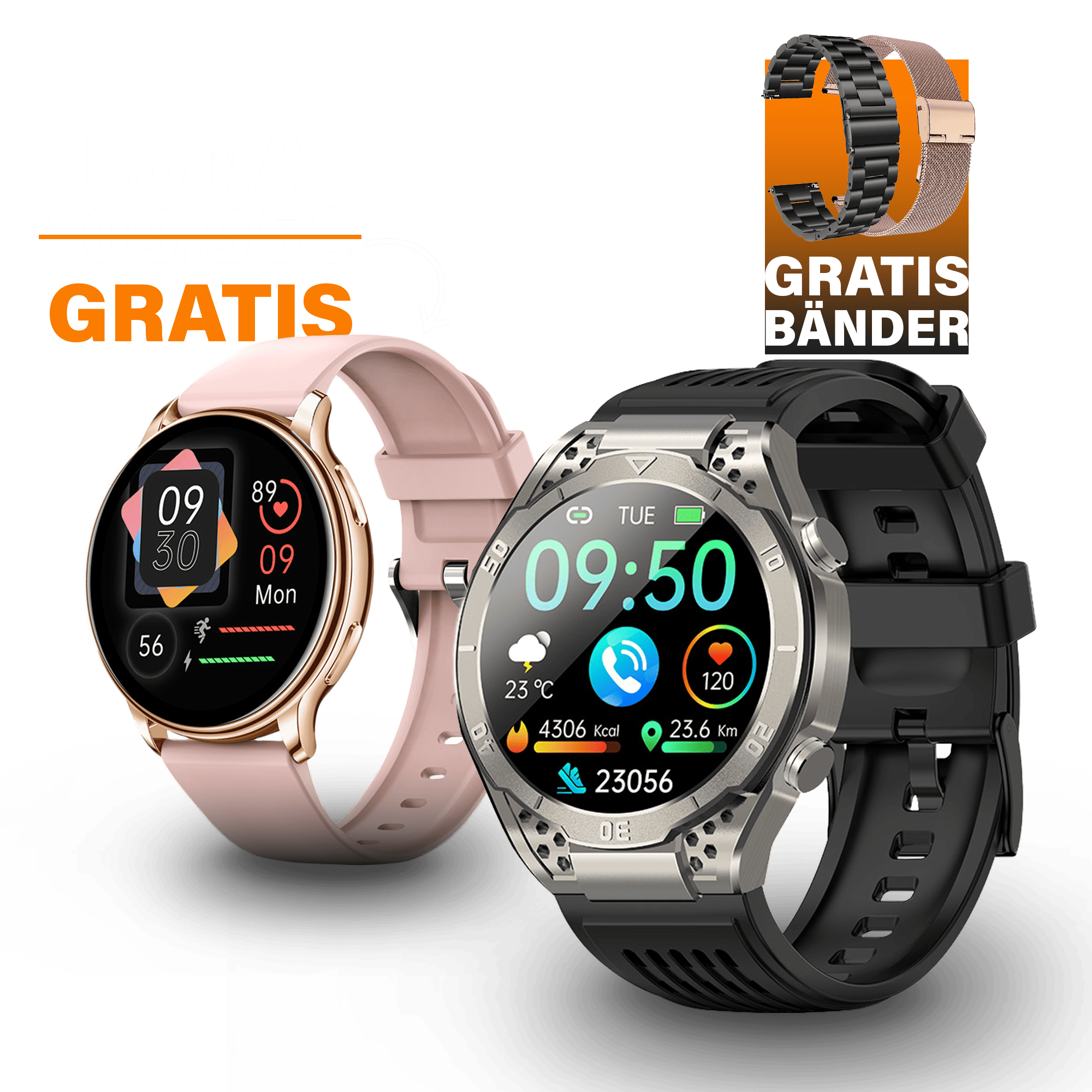 Apollo + Gratis Luna Smartwatch