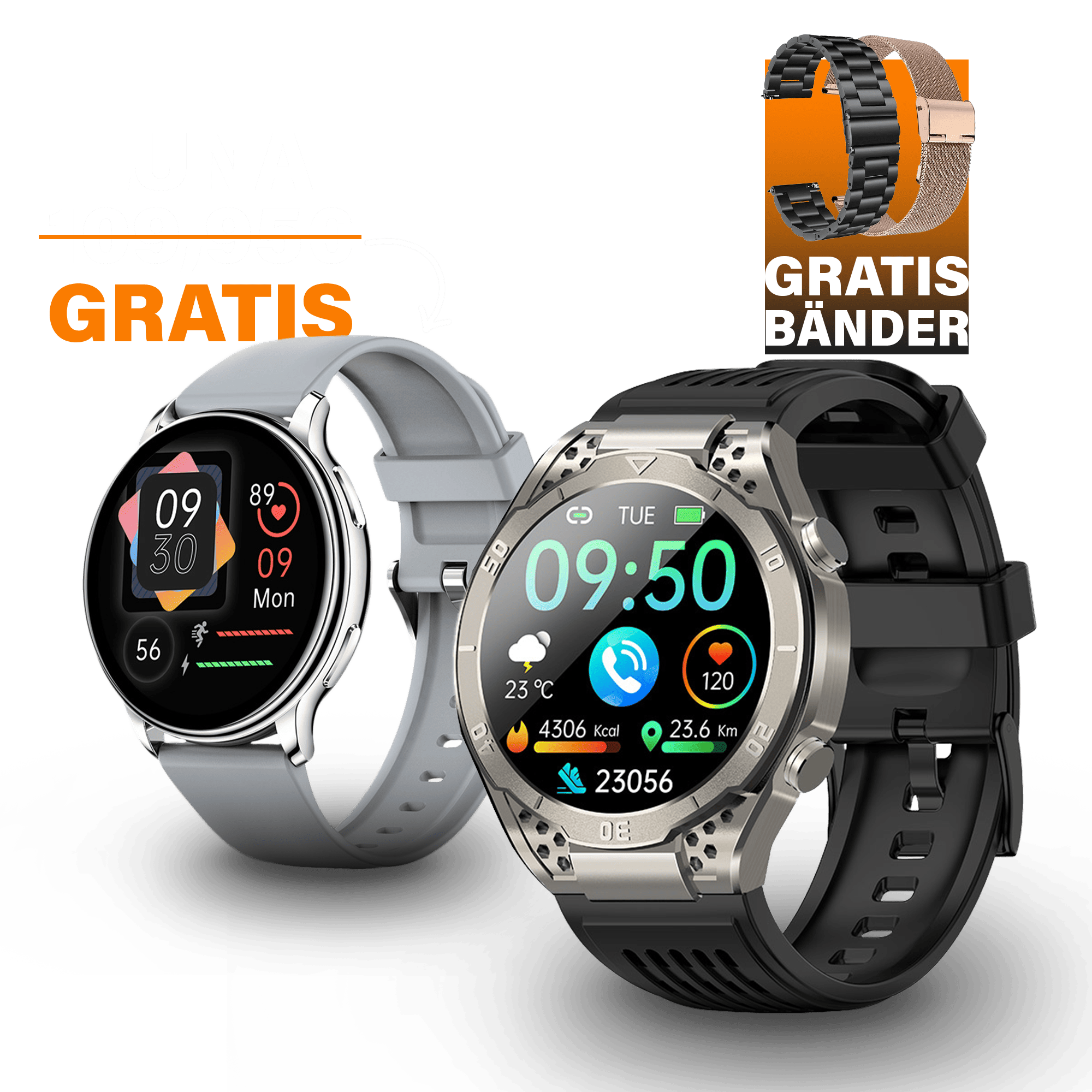 Apollo + Gratis Luna Smartwatch
