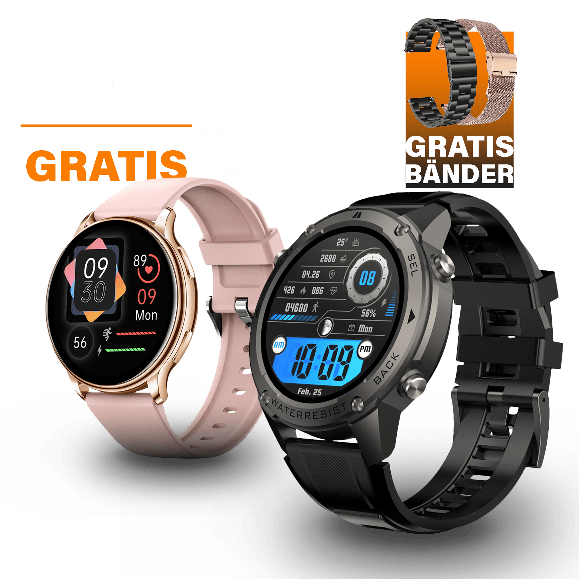 Odin + Gratis Luna Smartwatch