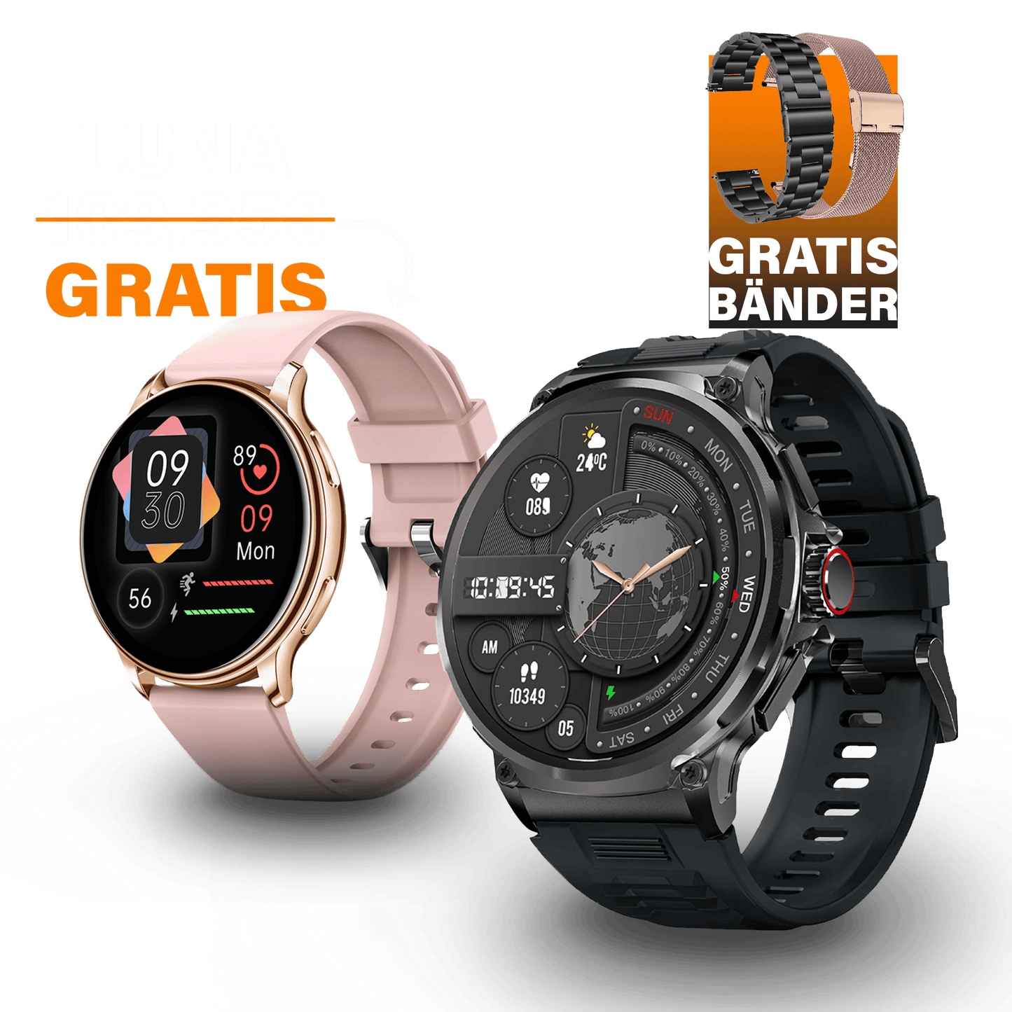 Zeus + Gratis Luna Smartwatch