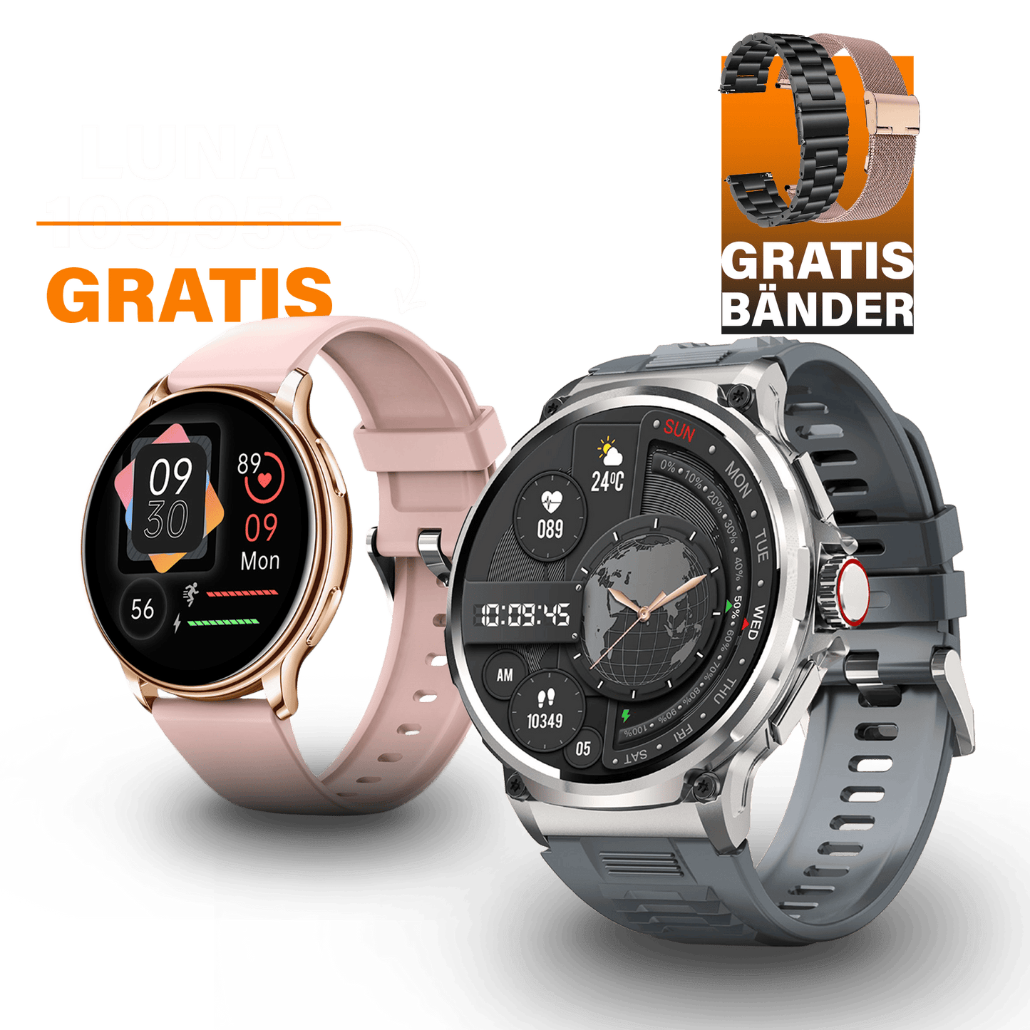Zeus + Gratis Luna Smartwatch