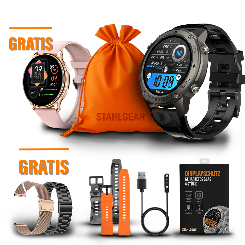 Odin Zubehör Packet + Gratis Frauen Smartwatch