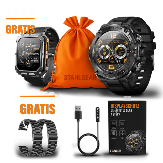 Titan Pro Zubehör Packet + Gratis Smartwatch
