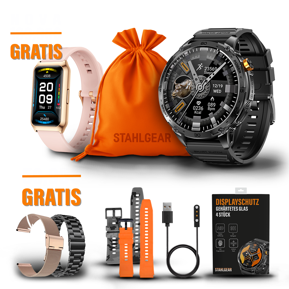 Zeus 2.0 Zubehör Packet + Gratis Frauen Smartwatch