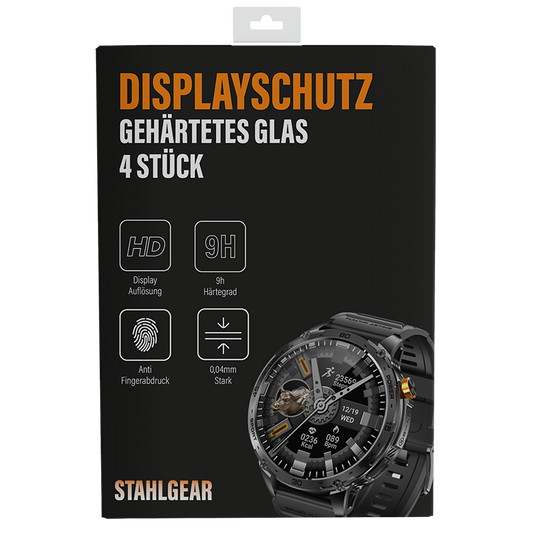 4x Displayschutz - Zeus 2.0