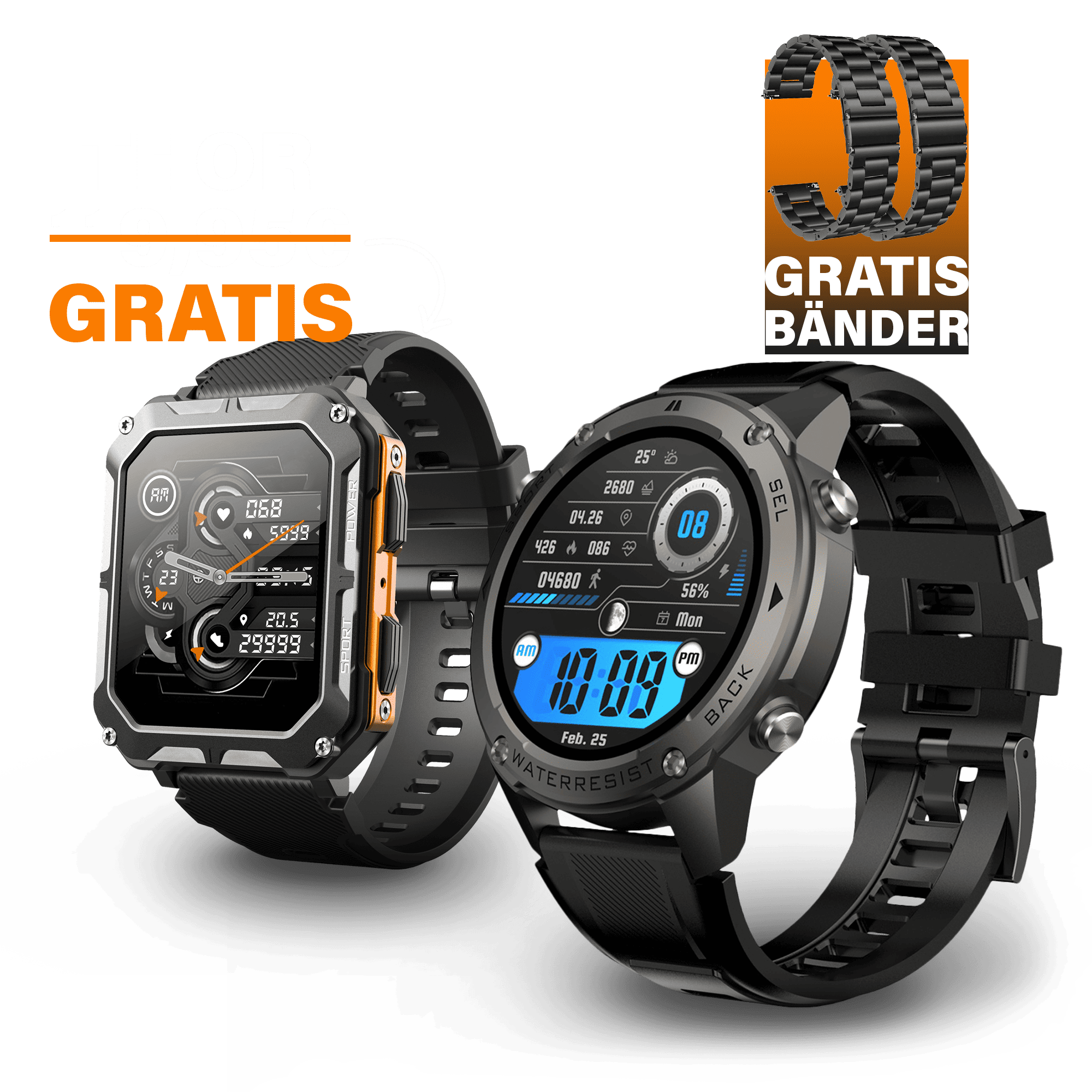 Odin + Gratis Smartwatch