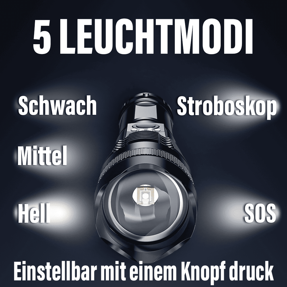 StahlGear - LED Taschenlampe