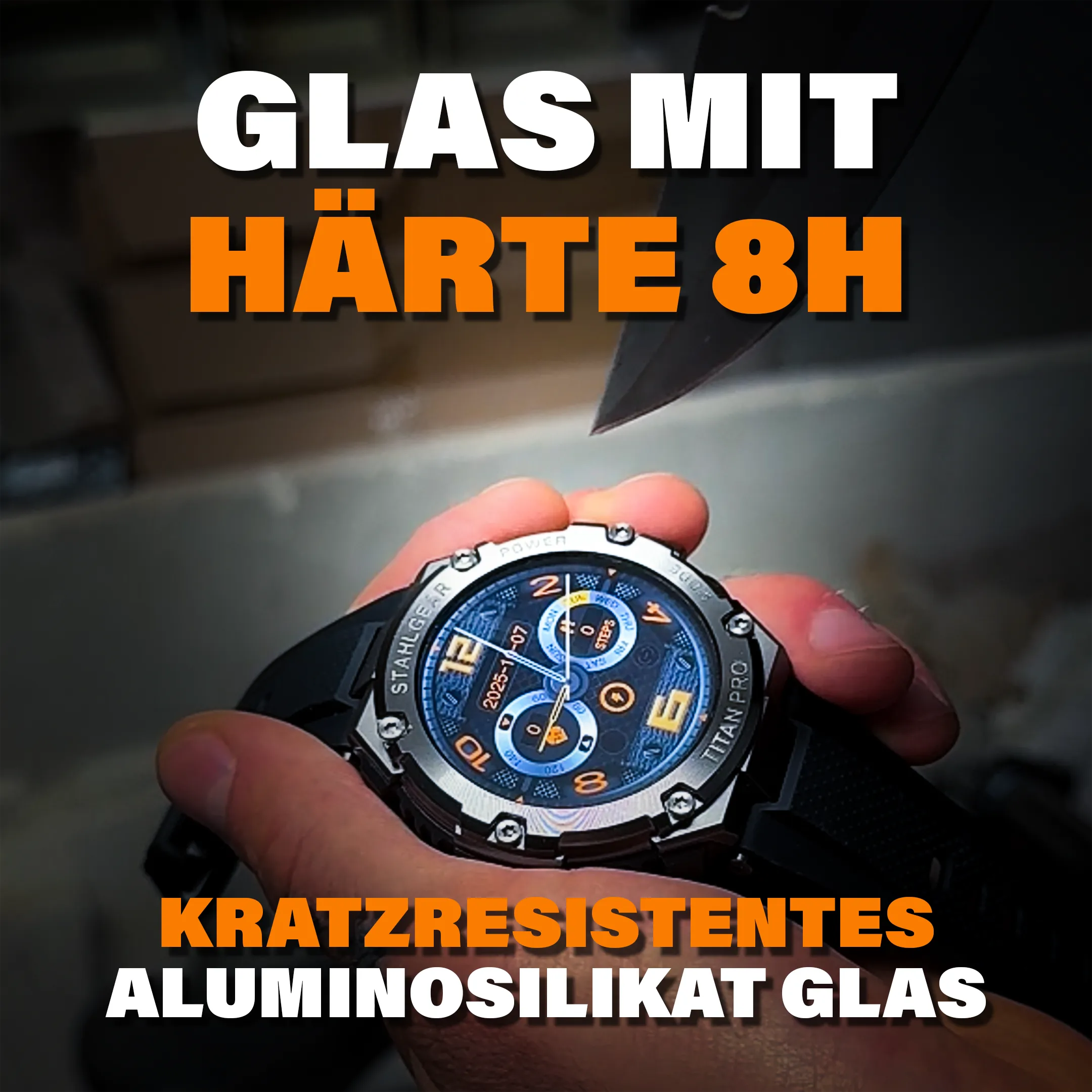 Titan Pro + Gratis Frauen Smartwatch