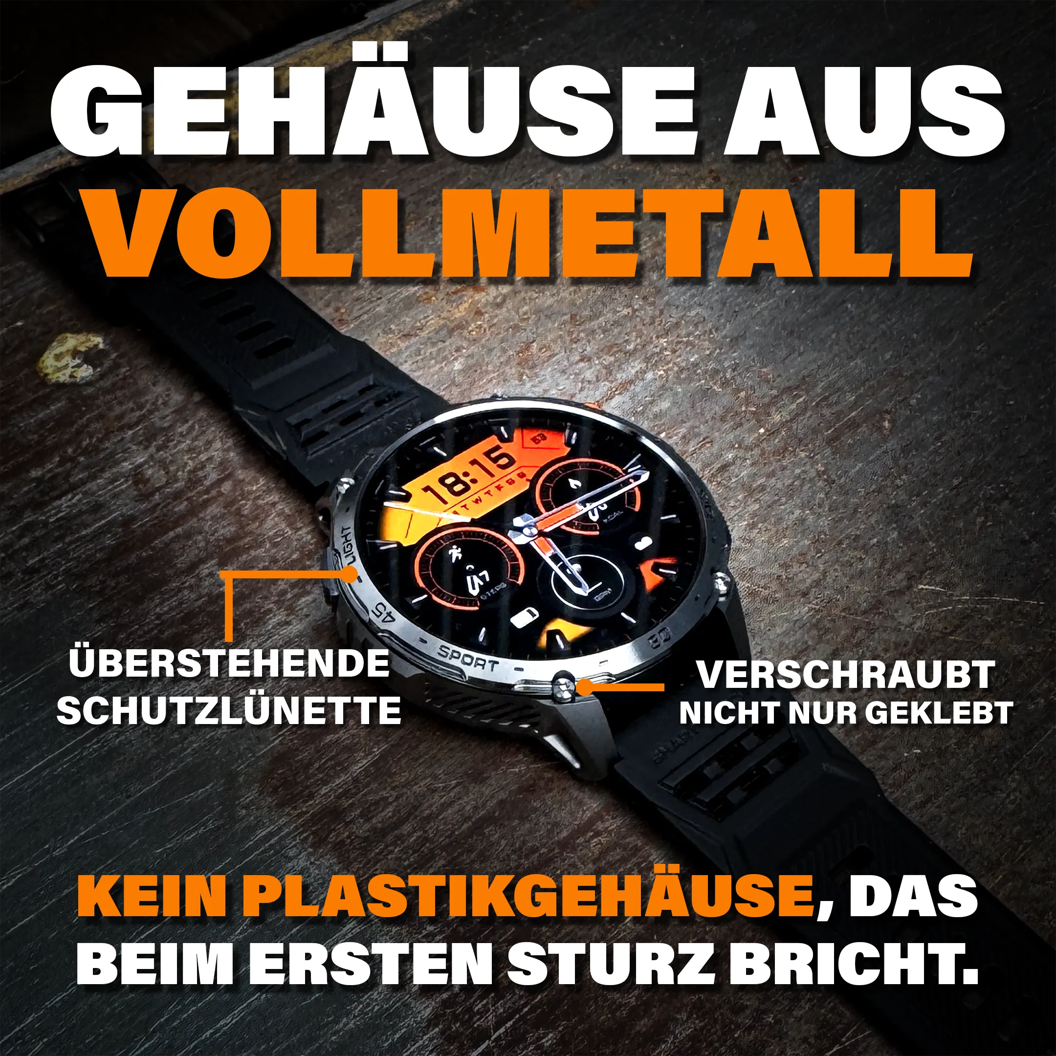 Zeus 2.0 + Gratis Frauen Smartwatch