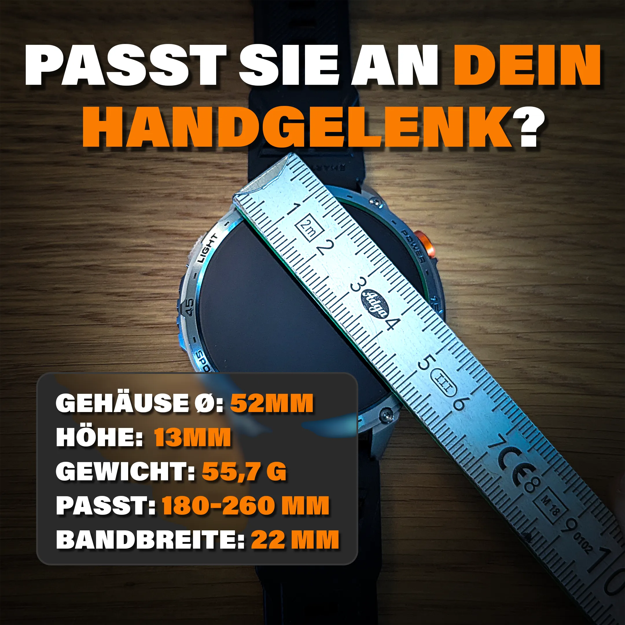 Zeus 2.0 Zubehör Packet + Gratis Frauen Smartwatch