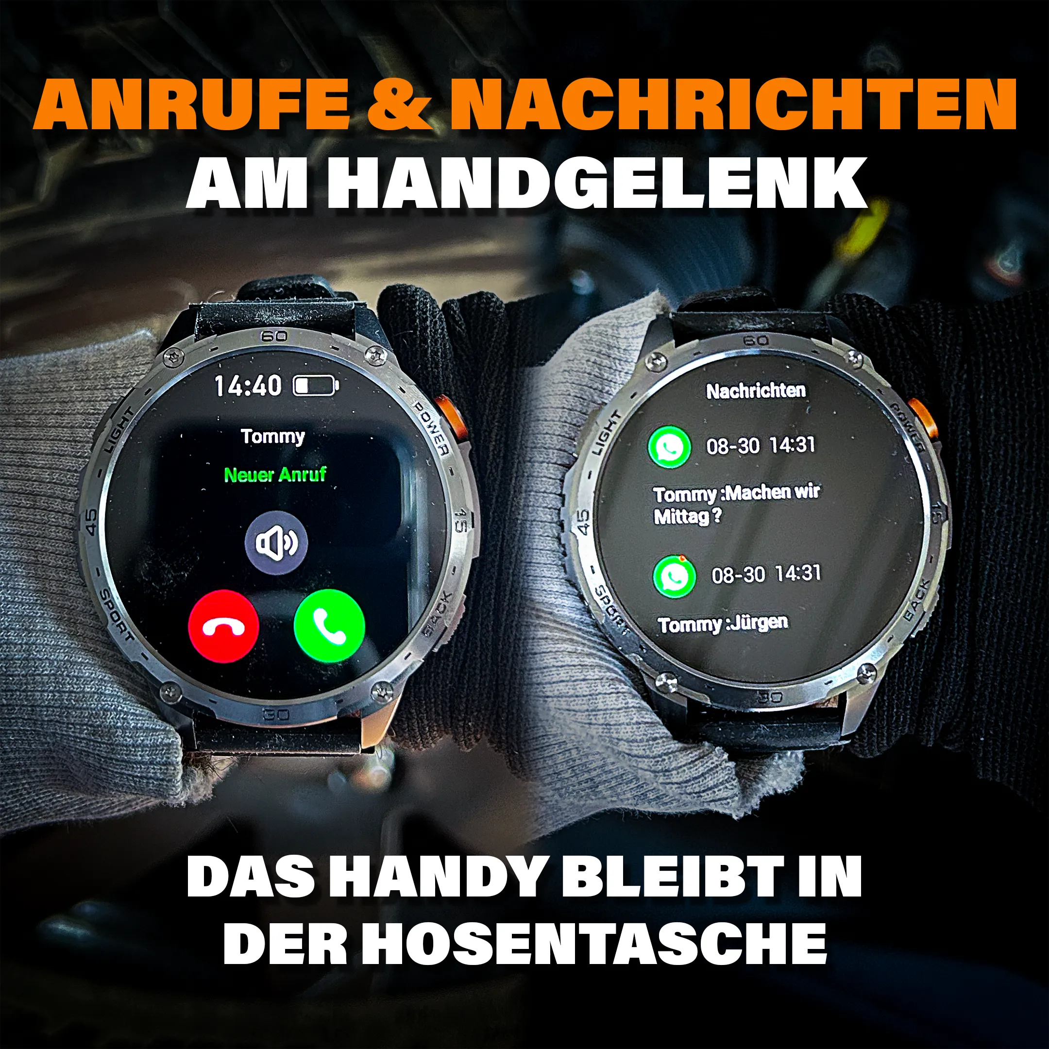 Zeus 2.0 Zubehör Packet + Gratis Frauen Smartwatch