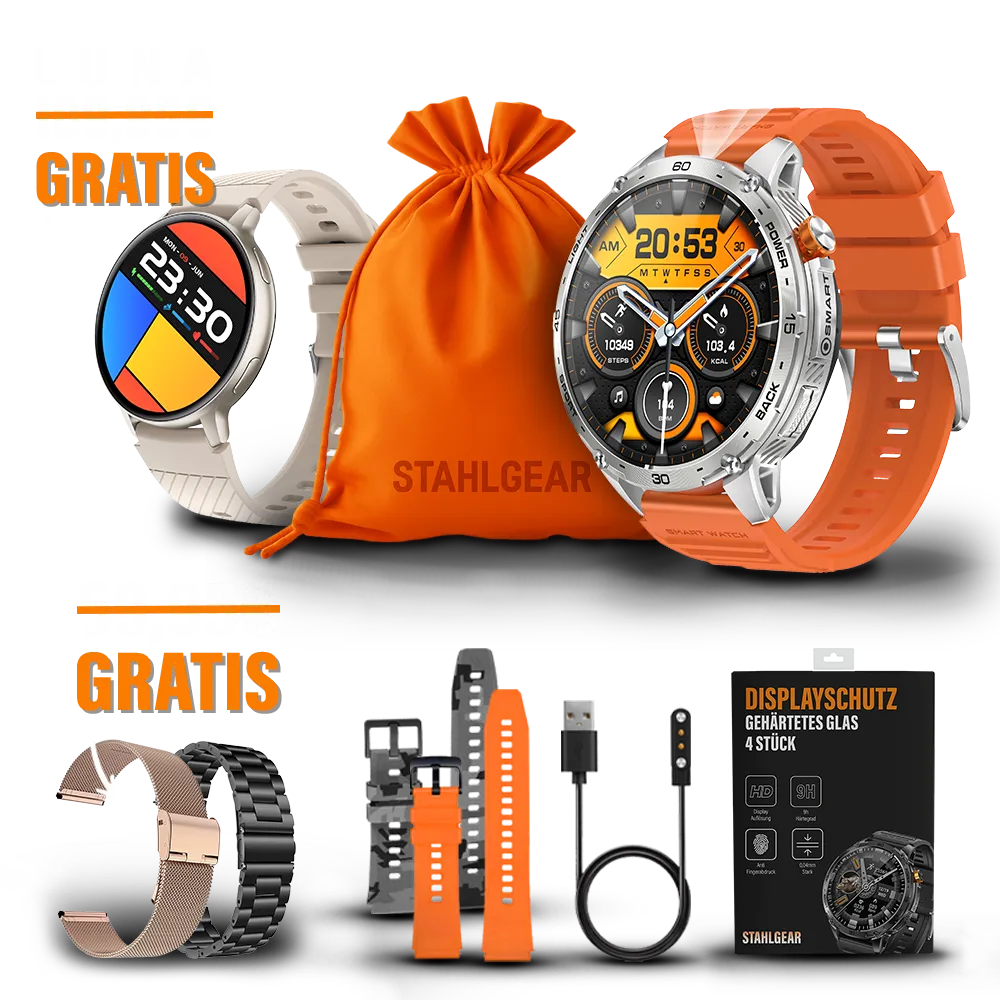 Zeus 2.0 Zubehör Packet + Gratis Frauen Smartwatch