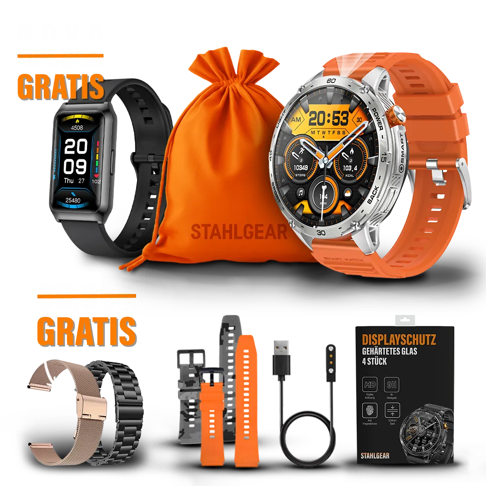 Zeus 2.0 Zubehör Packet + Gratis Frauen Smartwatch