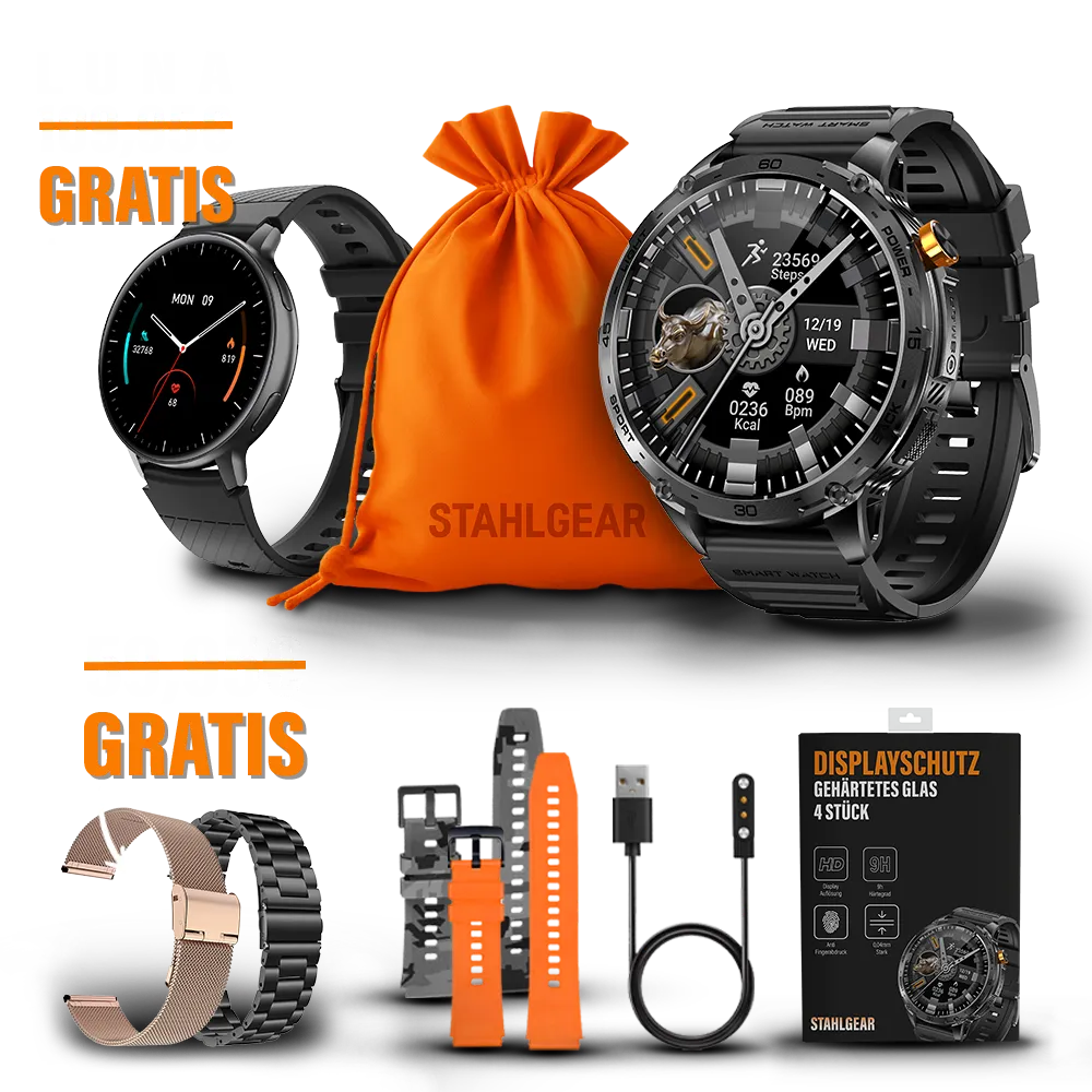 Zeus 2.0 Zubehör Packet + Gratis Frauen Smartwatch
