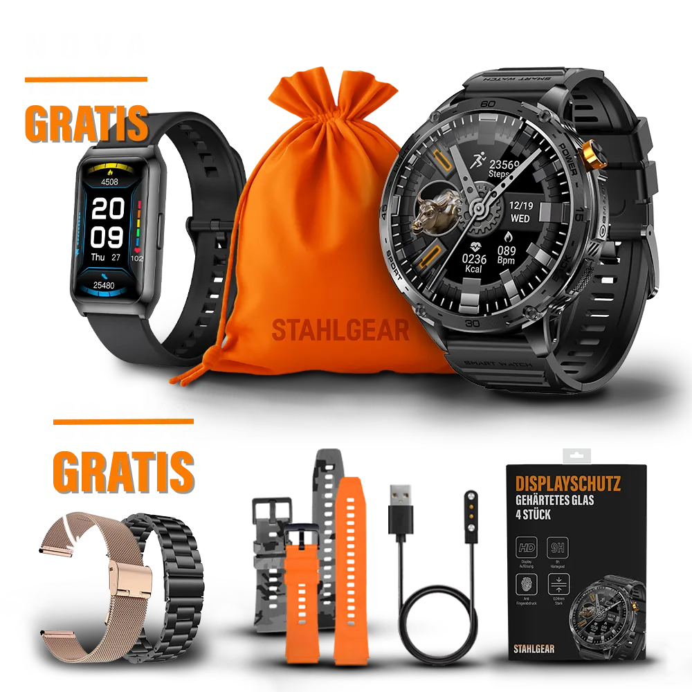 Zeus 2.0 Zubehör Packet + Gratis Frauen Smartwatch