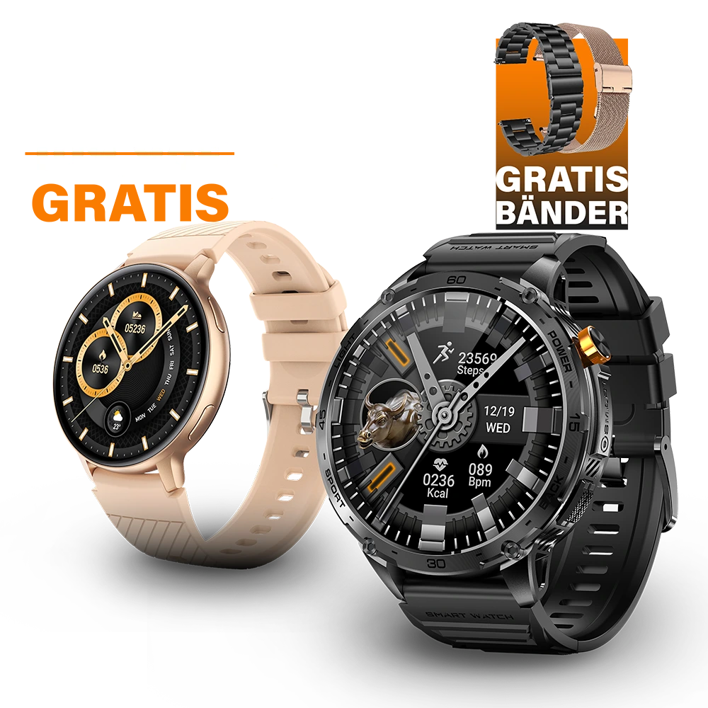 Zeus 2.0 + Gratis Frauen Smartwatch
