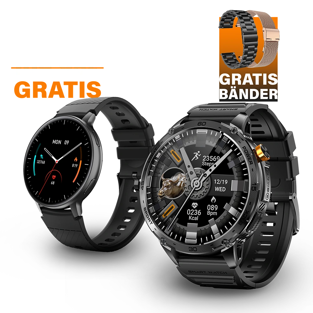 Zeus 2.0 + Gratis Frauen Smartwatch