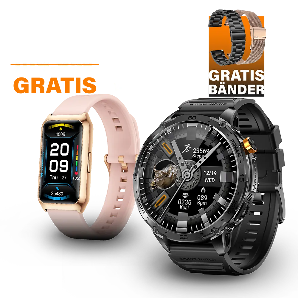 Zeus 2.0 + Gratis Frauen Smartwatch