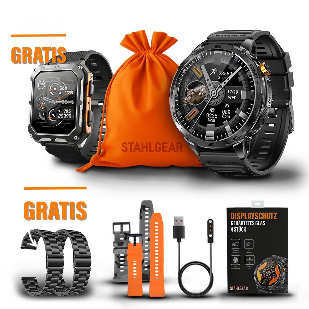 Zeus 2.0 Zubehör Packet + Gratis Smartwatch
