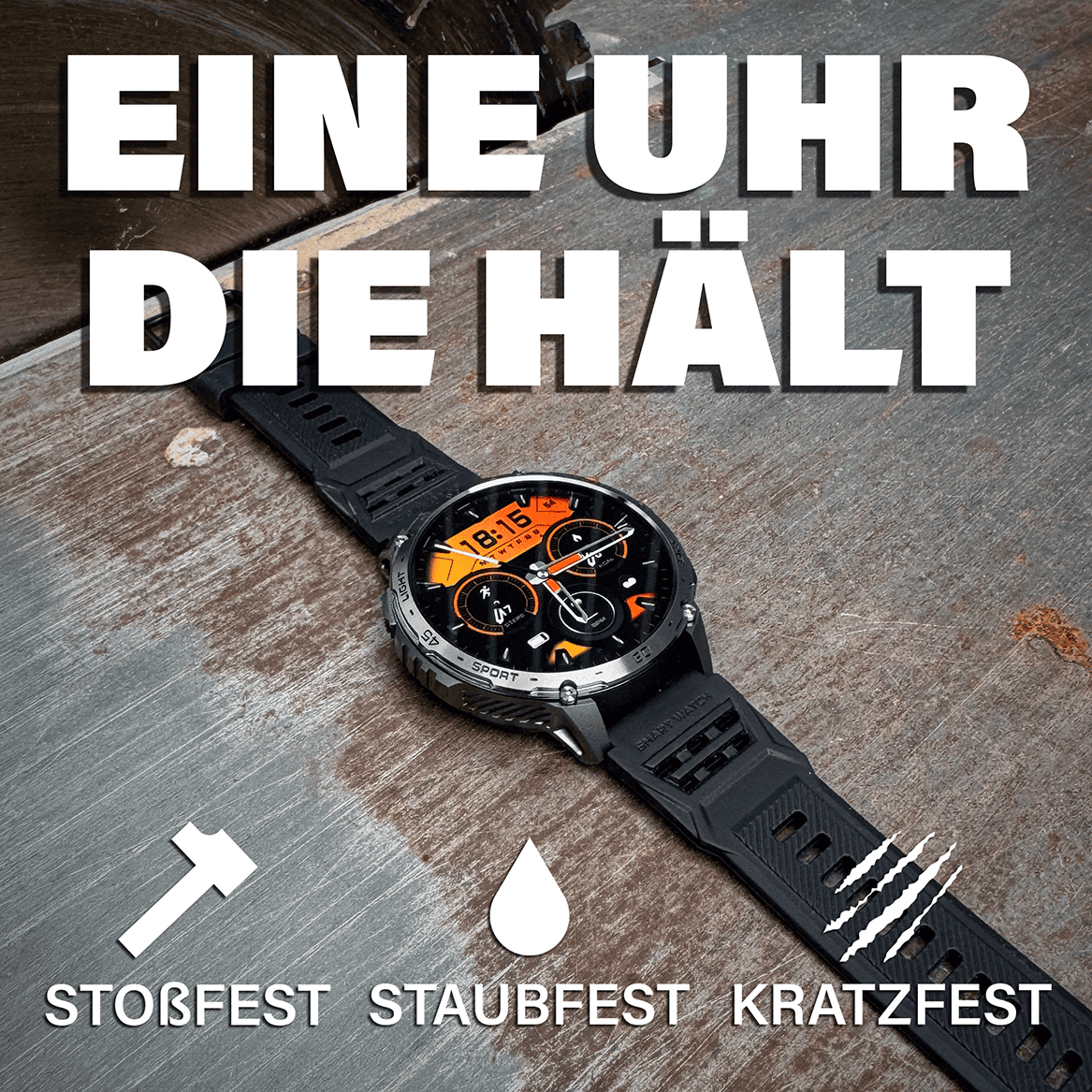 Zeus 2.0 + Gratis Frauen Smartwatch