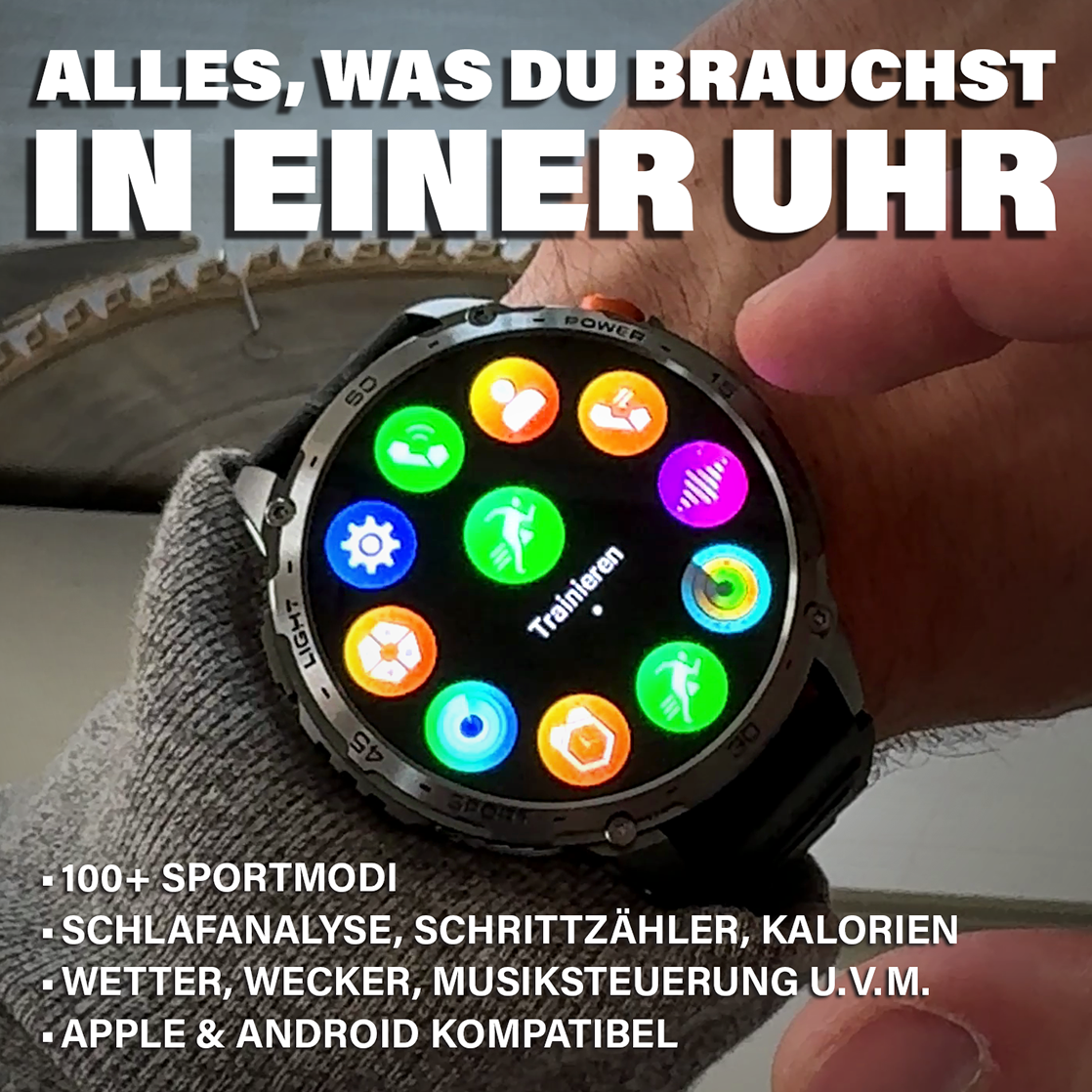 Zeus 2.0 Zubehör Packet + Gratis Smartwatch