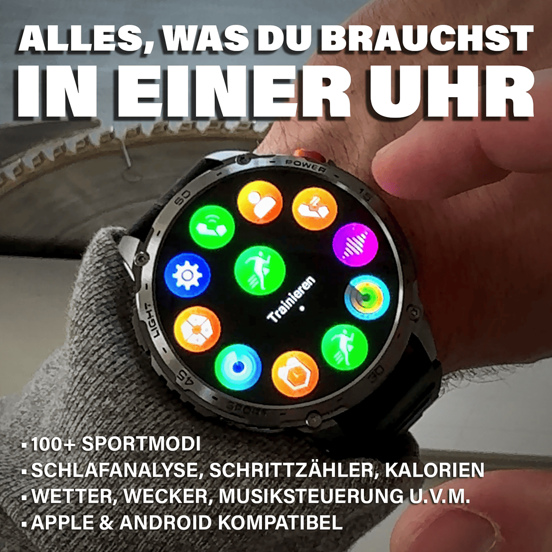 Zeus 2.0 Smartwatch - Das Original