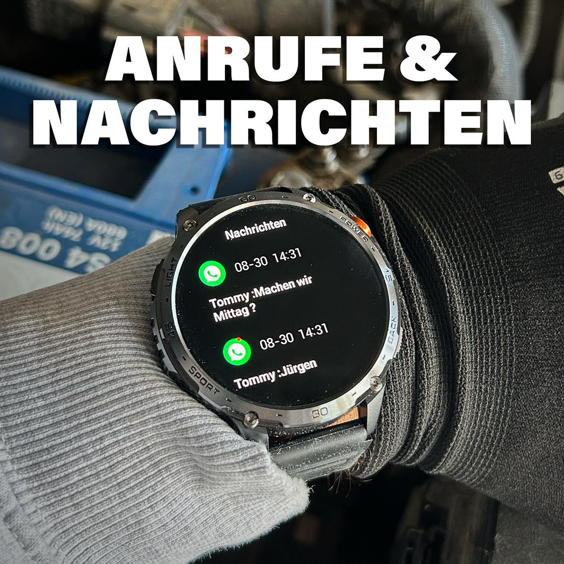 Zeus 2.0 Zubehör Packet + Gratis Smartwatch